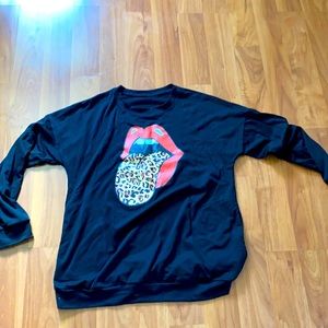 Black long sleeve shirt
